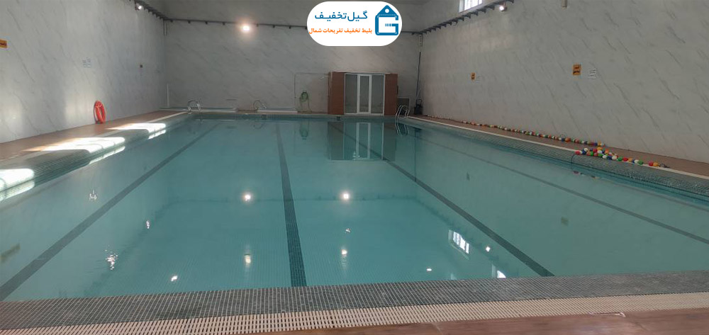 استخر شنا برکت در انزلی
