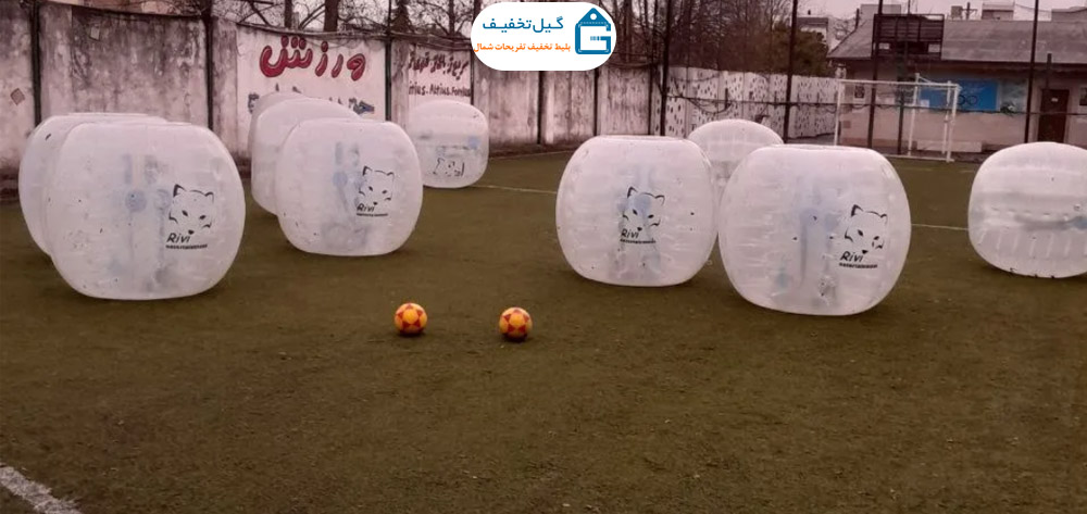 زمین فوتبال حبابی رشت